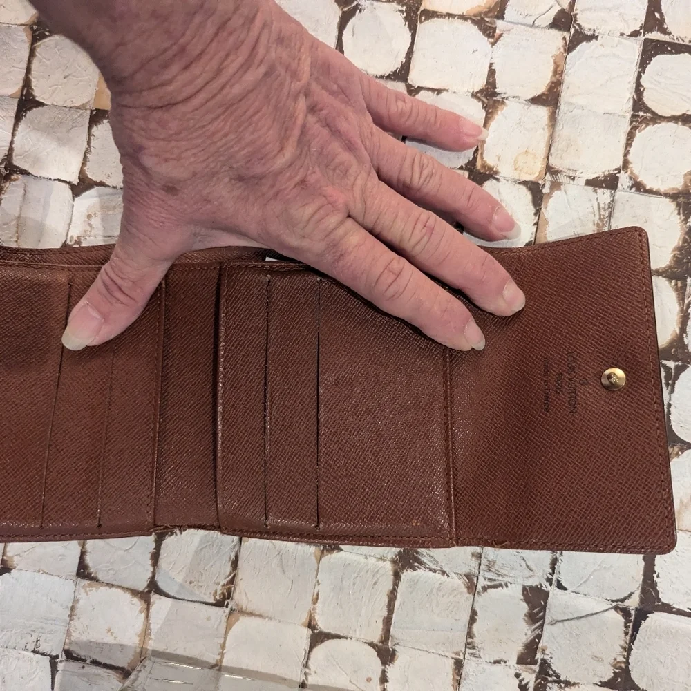 LV Small Brown Monogram wallet